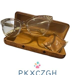 MCM MCM2643R-237 Eyeglasses and case Timeless Luxury